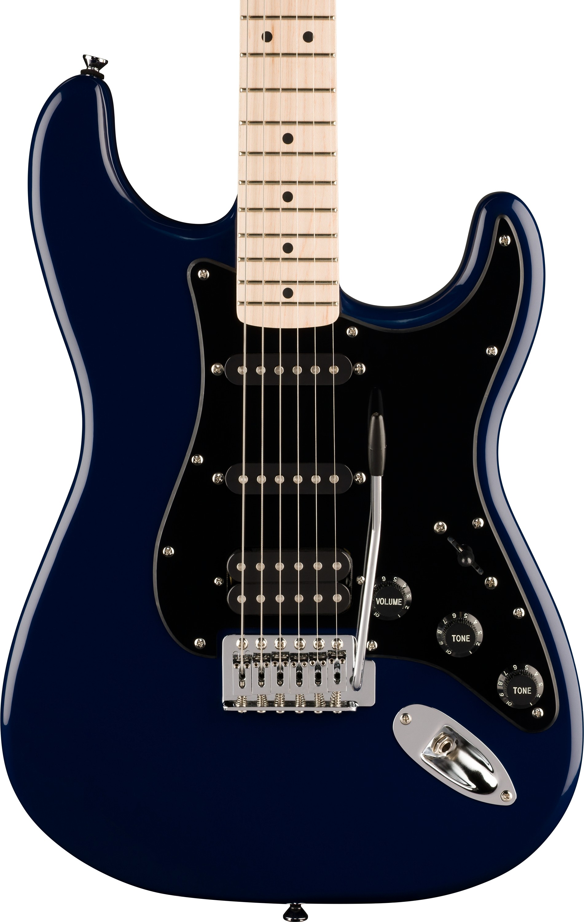 Squier Sonic Stratocaster HSS Electric Guitar in Black - Andertons