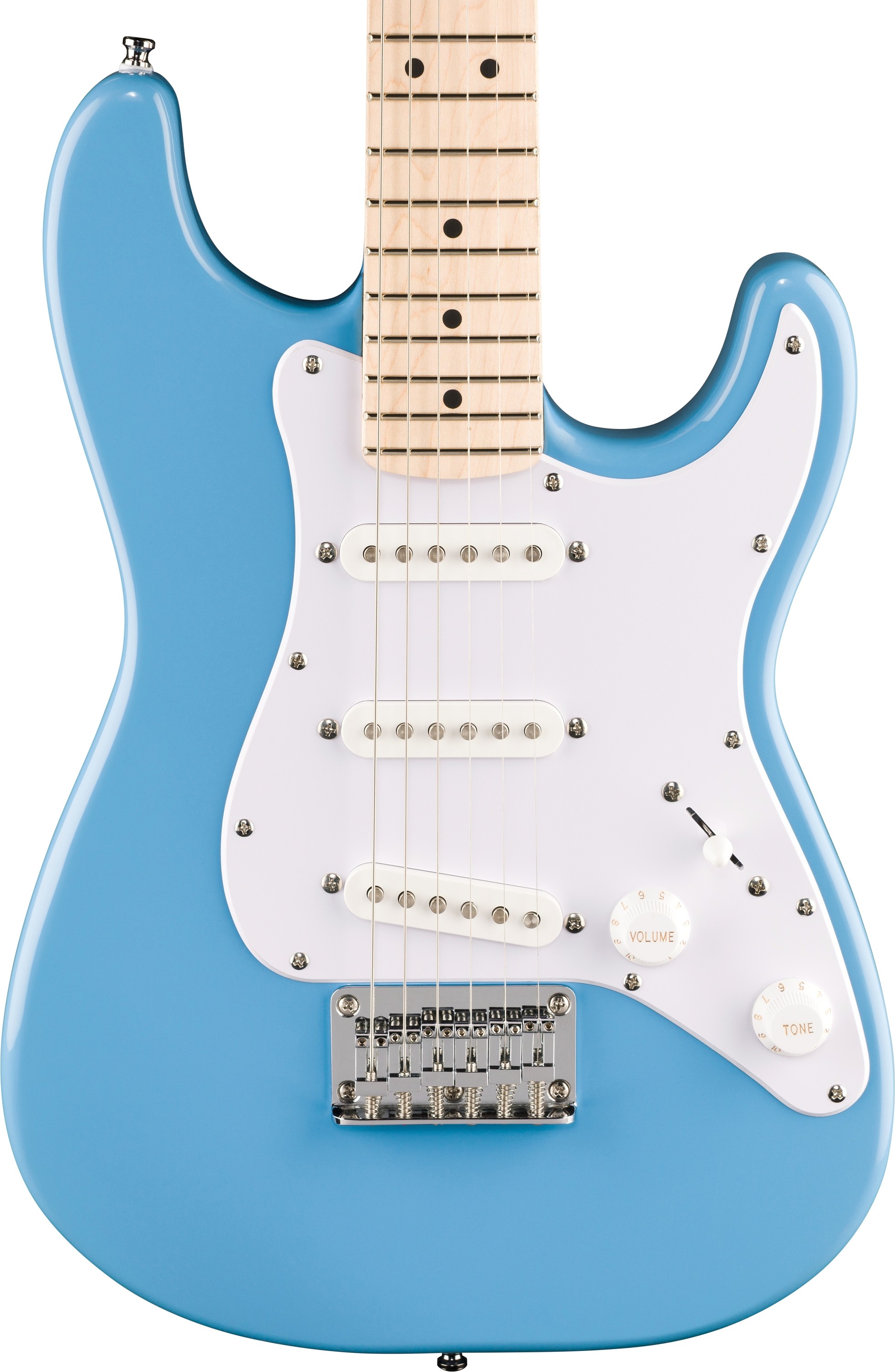 Squier Mini Stratocaster Electric Guitar in California Blue