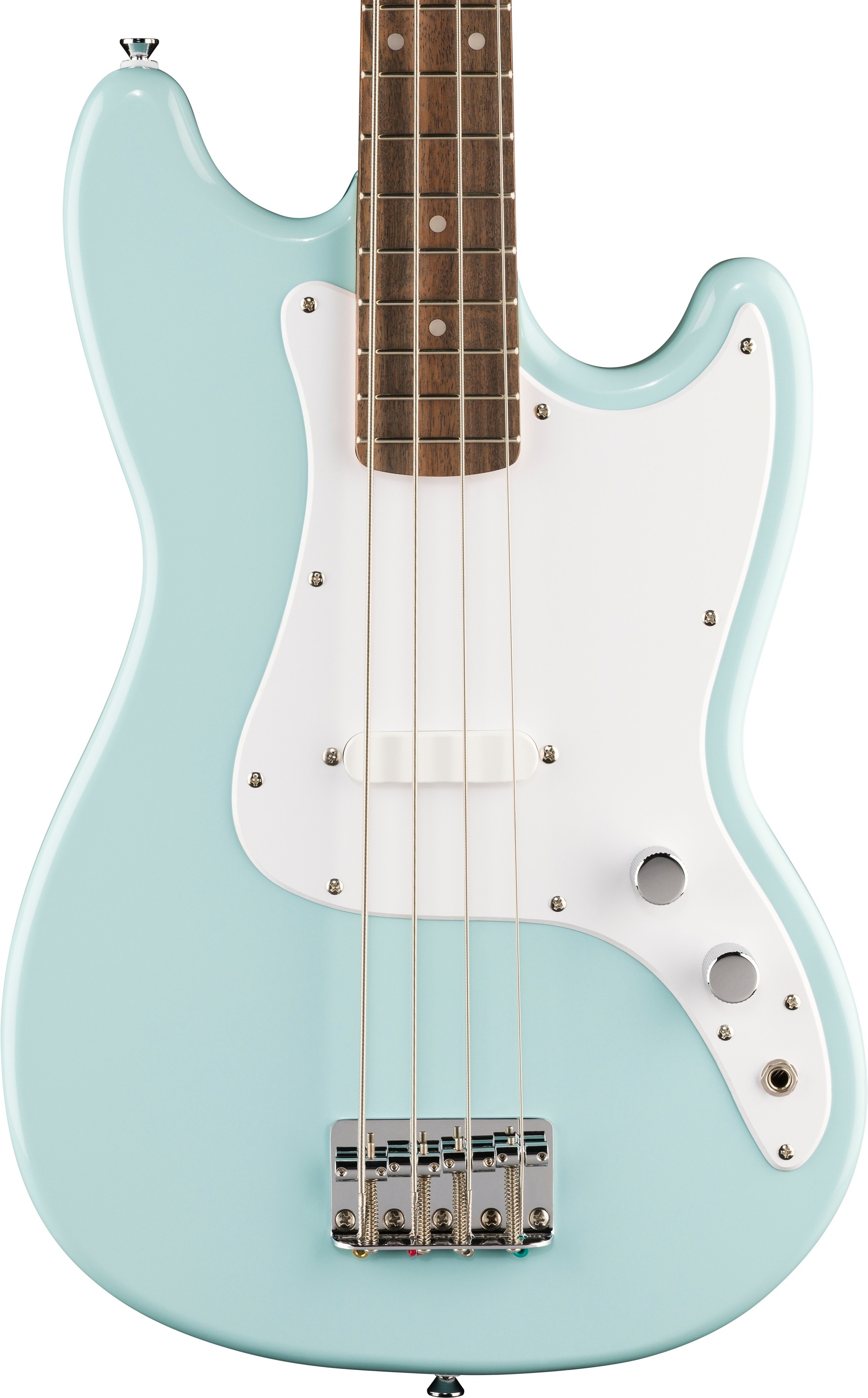 1/3 まで Squier Bronco Bass OPBタイプピックアップ Squier Sonic Bronco Bass Guitar in Daphne Blue - Andertons Music Co.