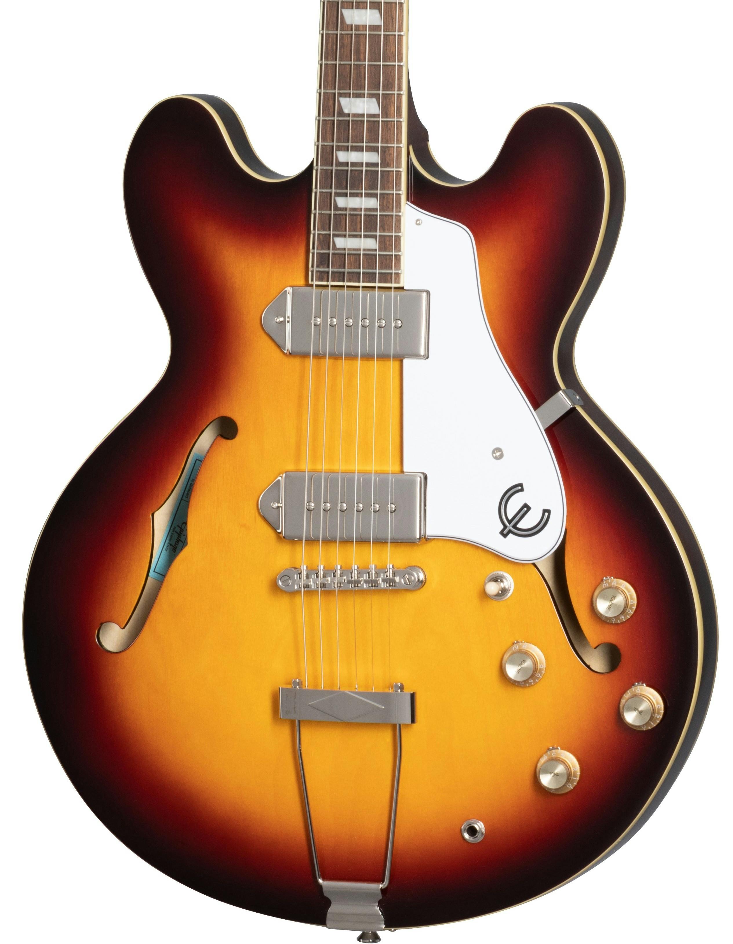 Epiphone Casino Hollowbody Electric Guitar in Vintage Sunburst