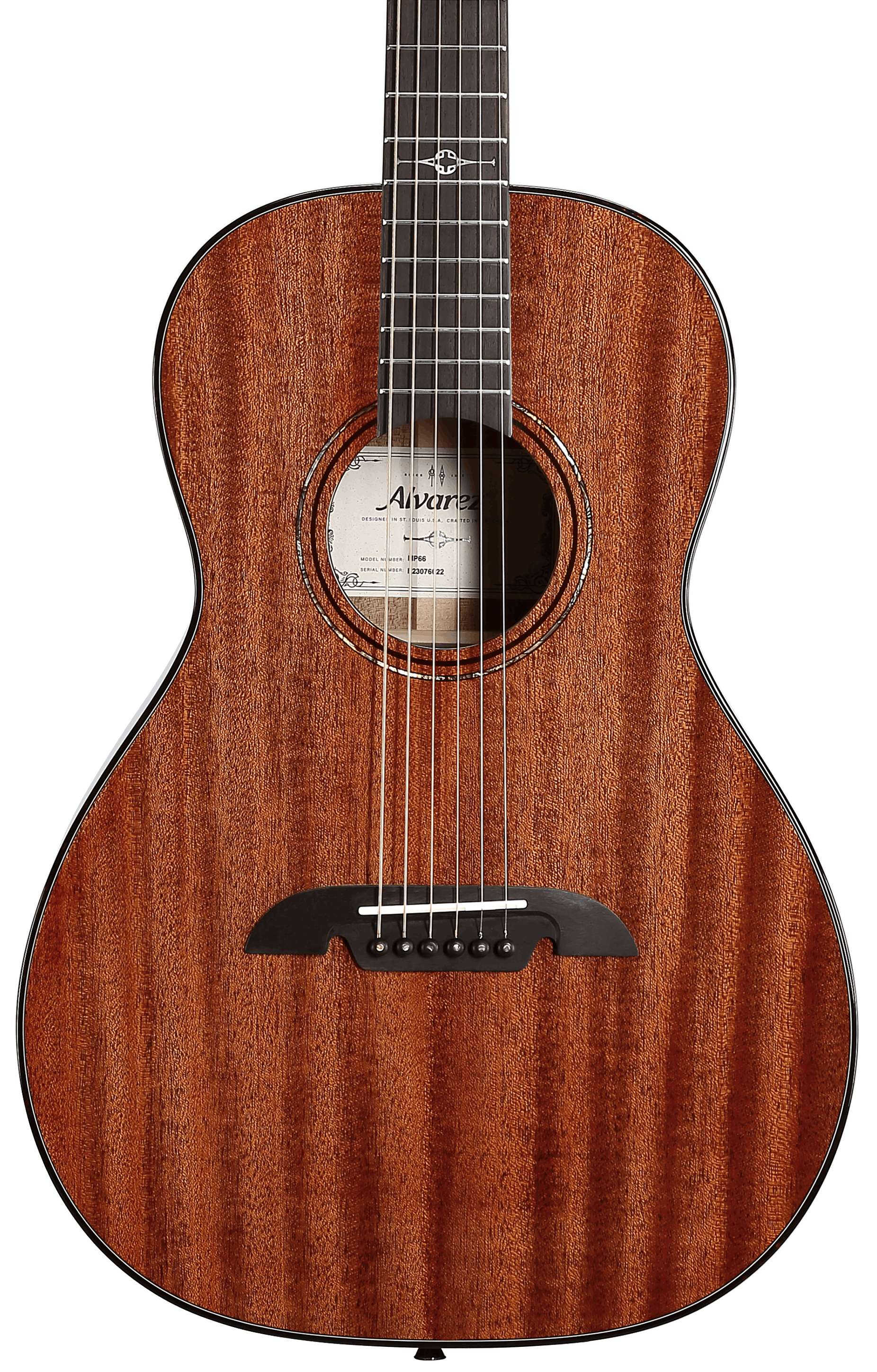 Alvarez Masterworks MP66 Parlour Acoustic Guitar in Natural