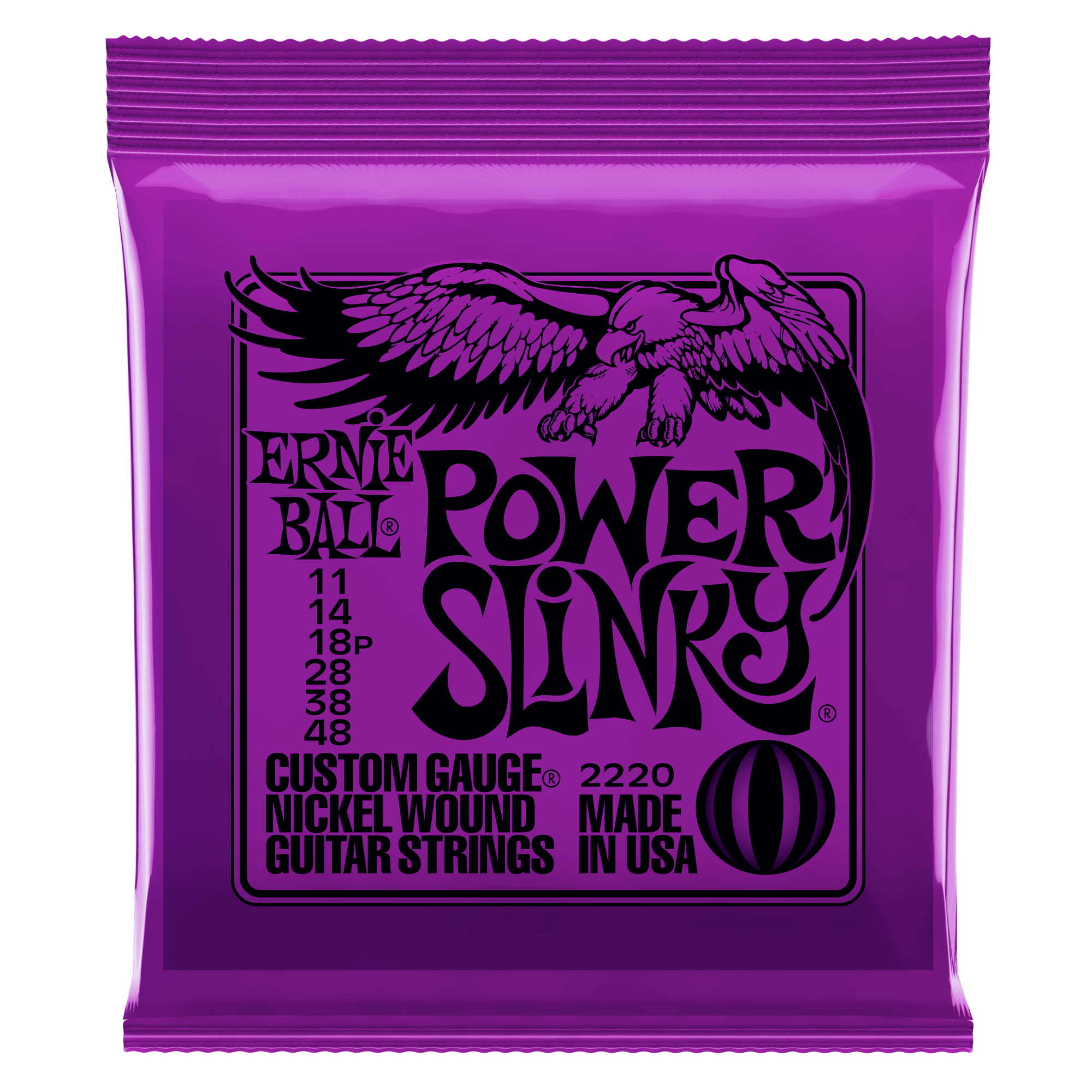 Ernie Ball Power Slinky Strings 11-48