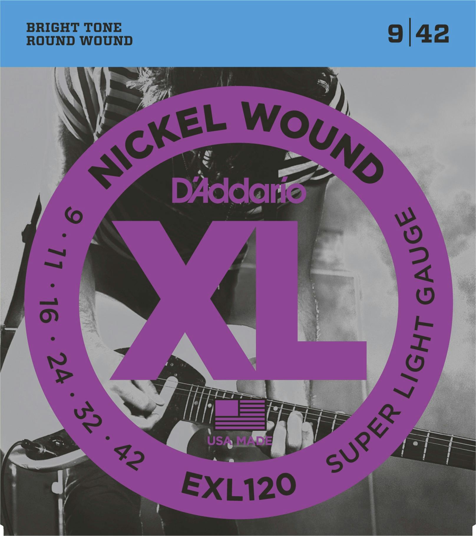 D'Addario XL 9-42 Super Light Set
