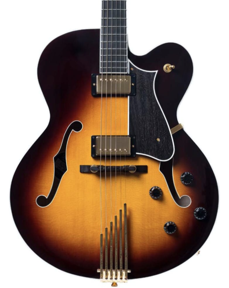 Heritage Standard Collection Eagle Classic Hollow Electric Guitar in Original Sunburst
