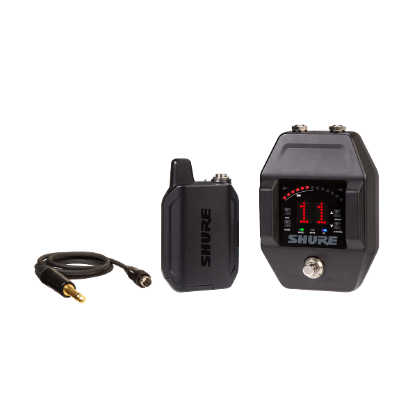 Shure GLXD+ Dual Band Wireless Guitar Pedal System
