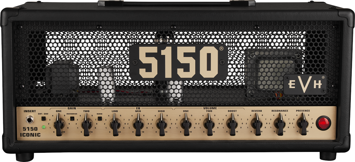 EVH 5150 Iconic Series 15W EL34 Amplifier Head in Black