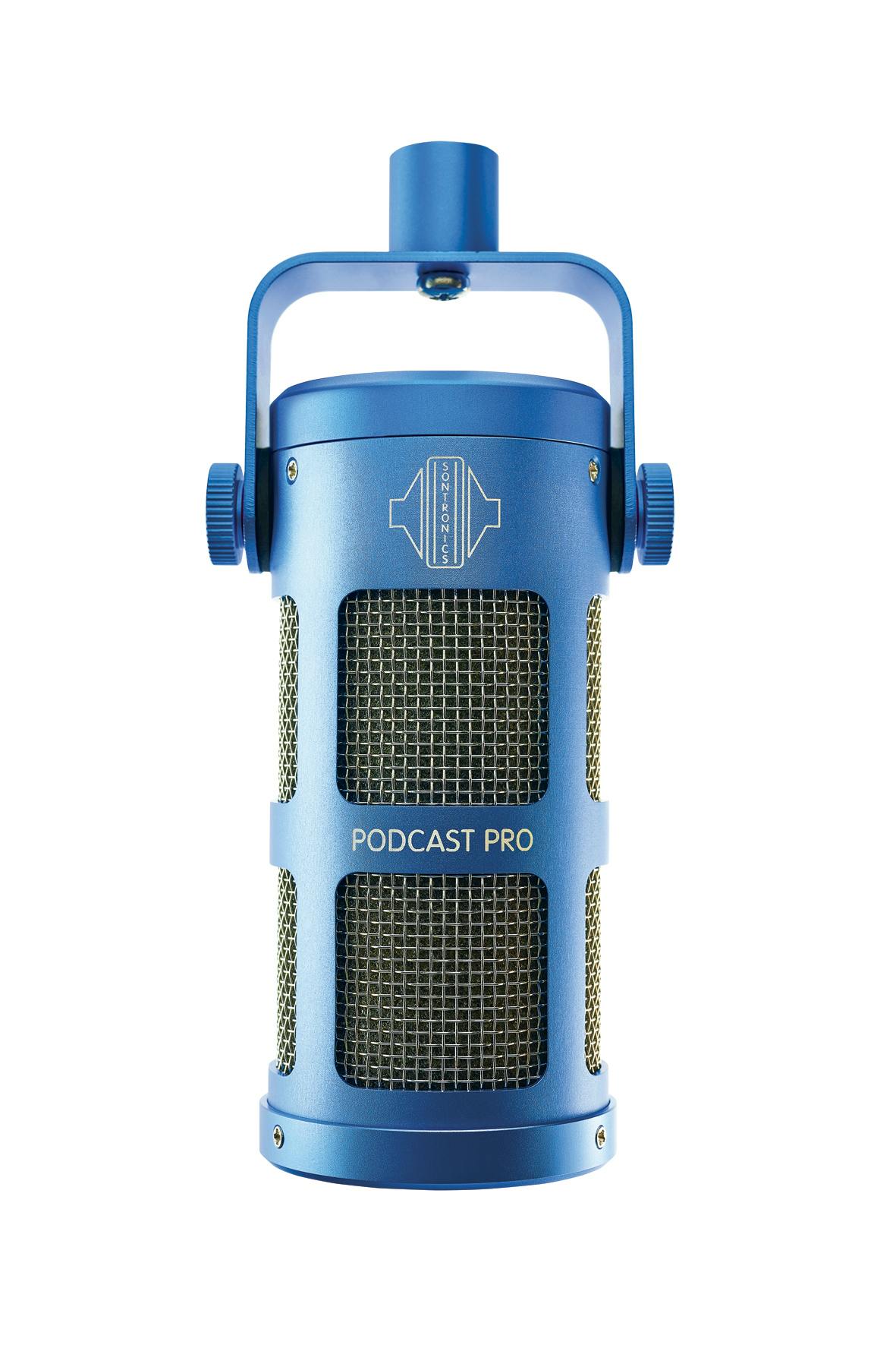 Sontronics Podcast Pro Dynamic Microphone in Blue