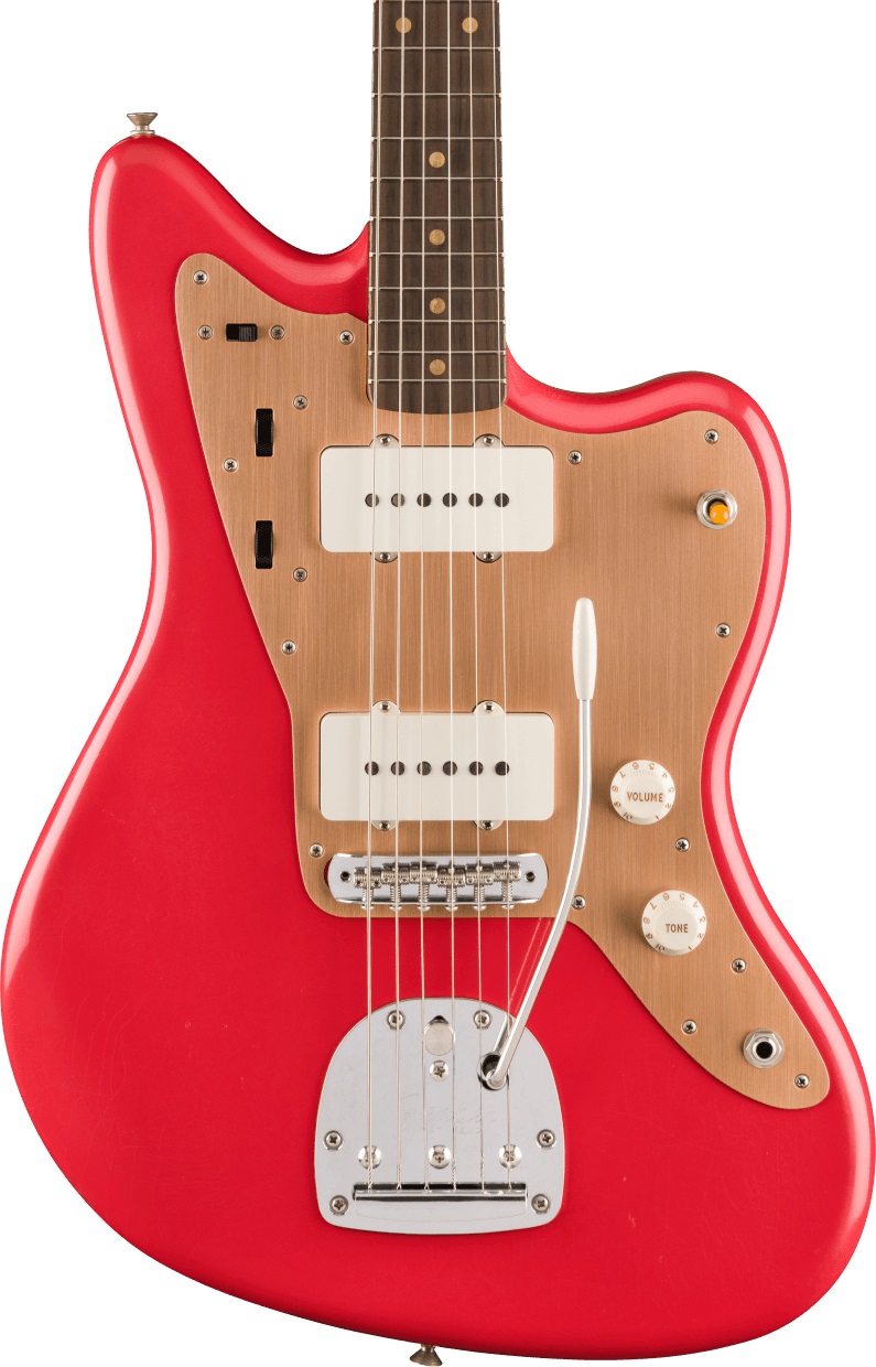 Fender Vintera II Road Worn 50s Jazzmaster in Fiesta Red, Rosewood Fretboard