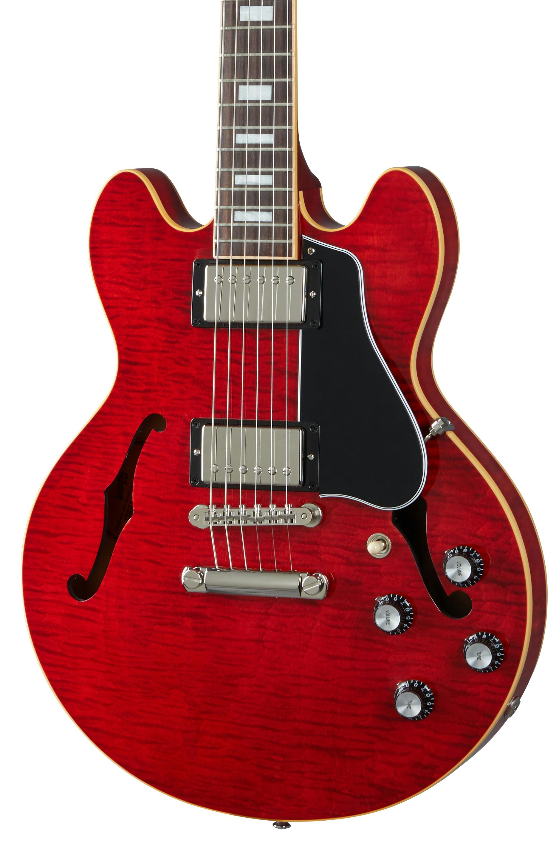 ギター Gibson ES-339AVS NH1 Gibson ES-339 Figured Semi Hollow Electric Guitar in Sixties