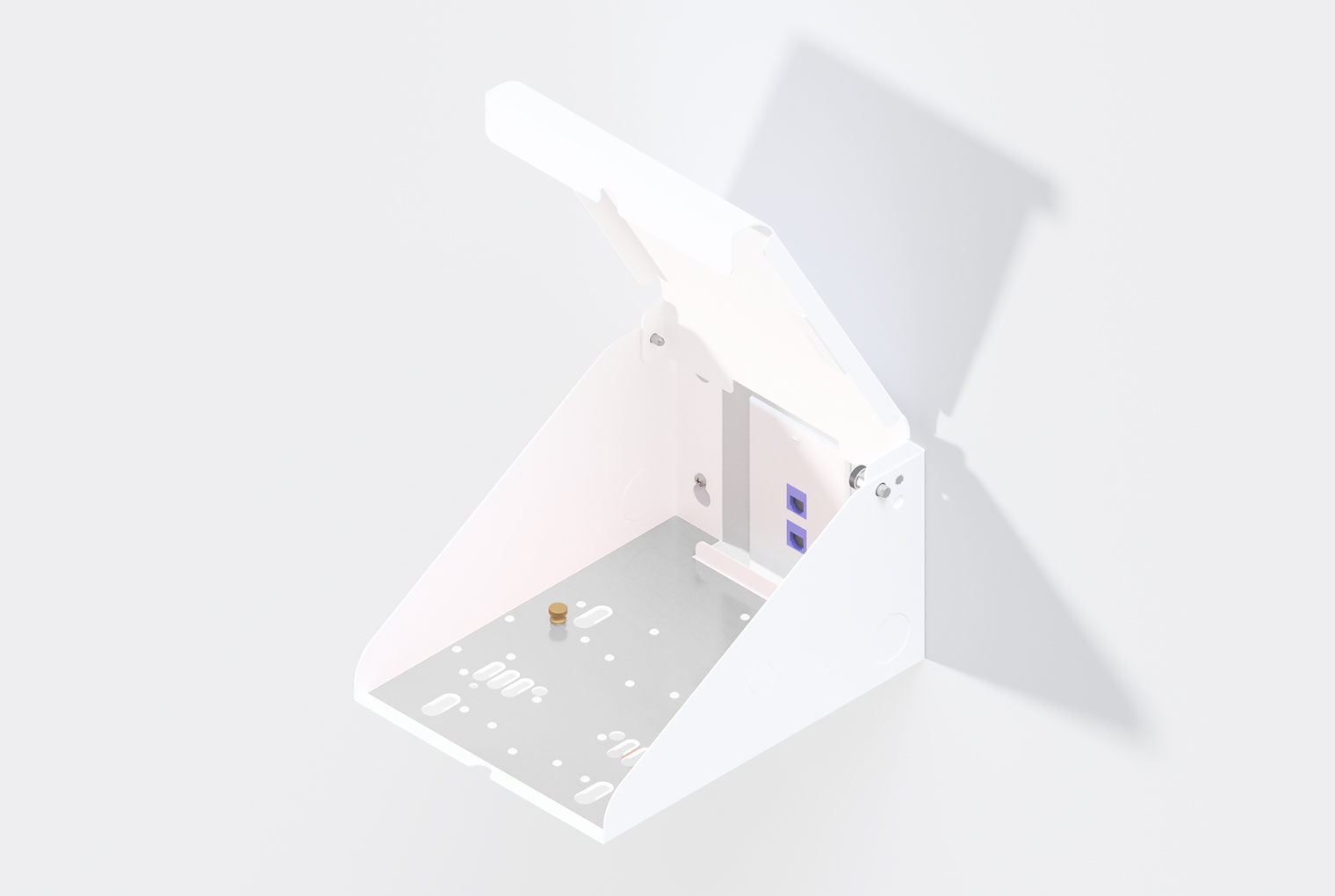 Oberon H-Plane Right-Angle Surface Mounts 1011