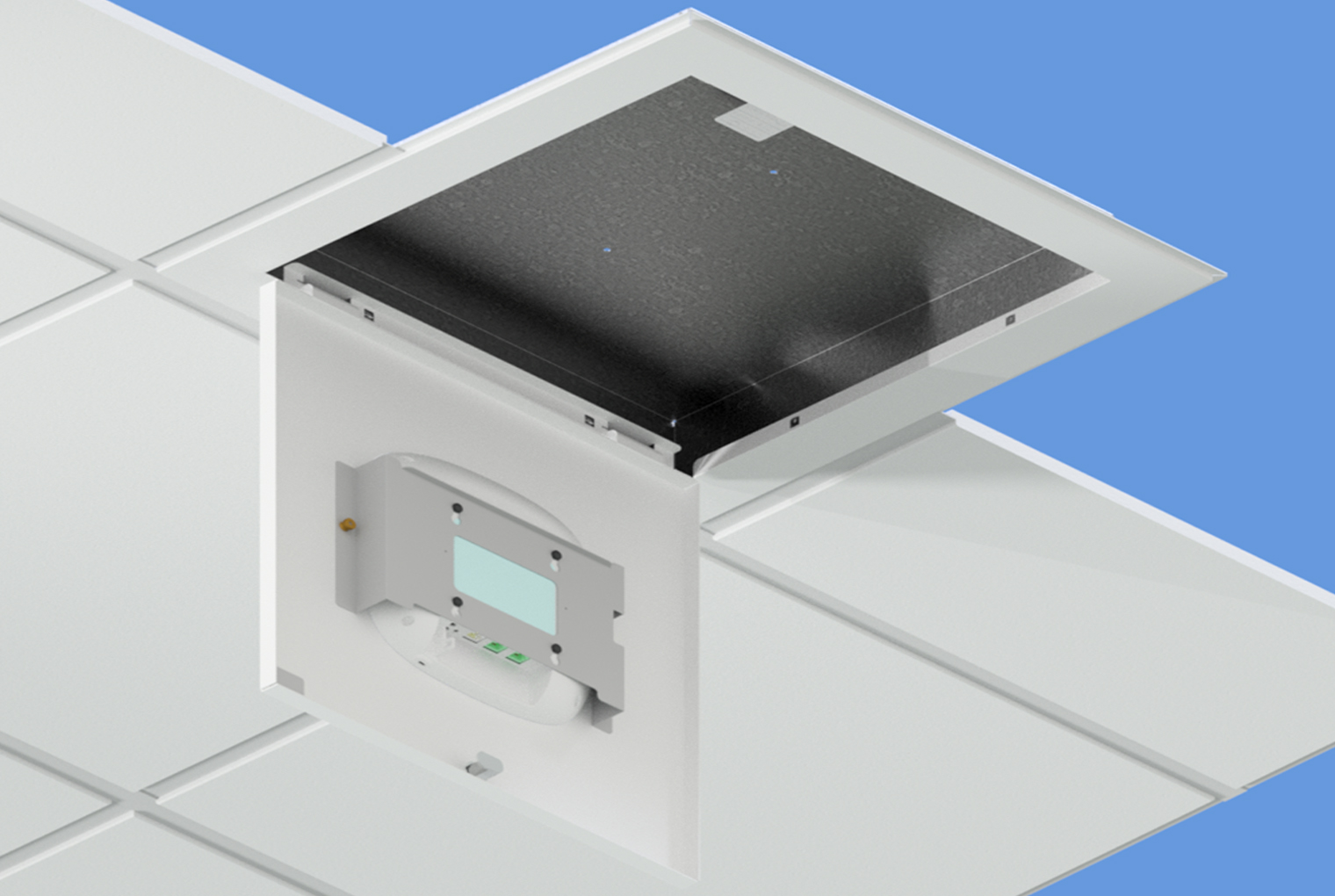 Oberon Wi-Tile Ceiling Enclosures 1047 - 1047-COAP9130-600MM