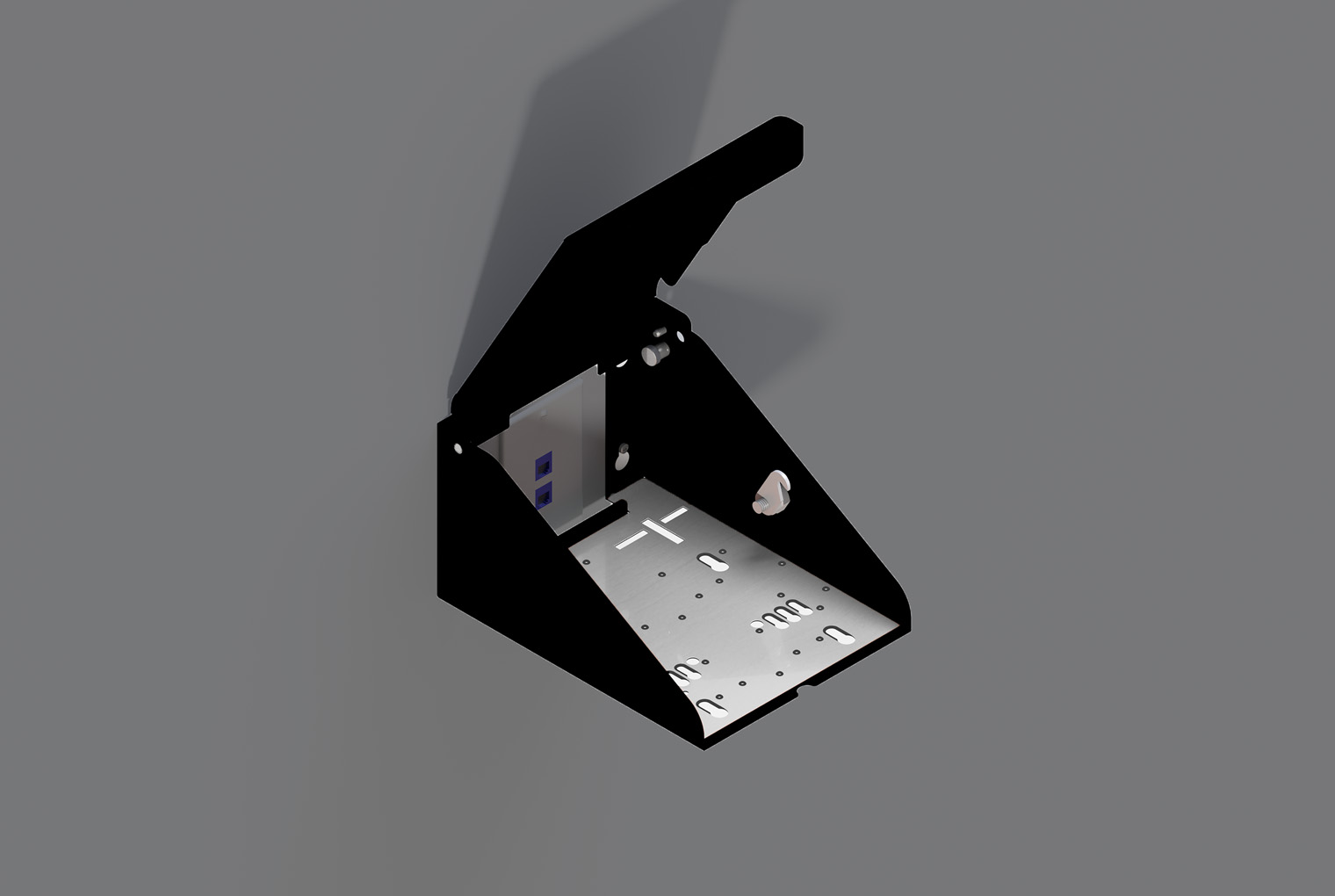 Oberon H-Plane Right-Angle Surface Mounts 1011