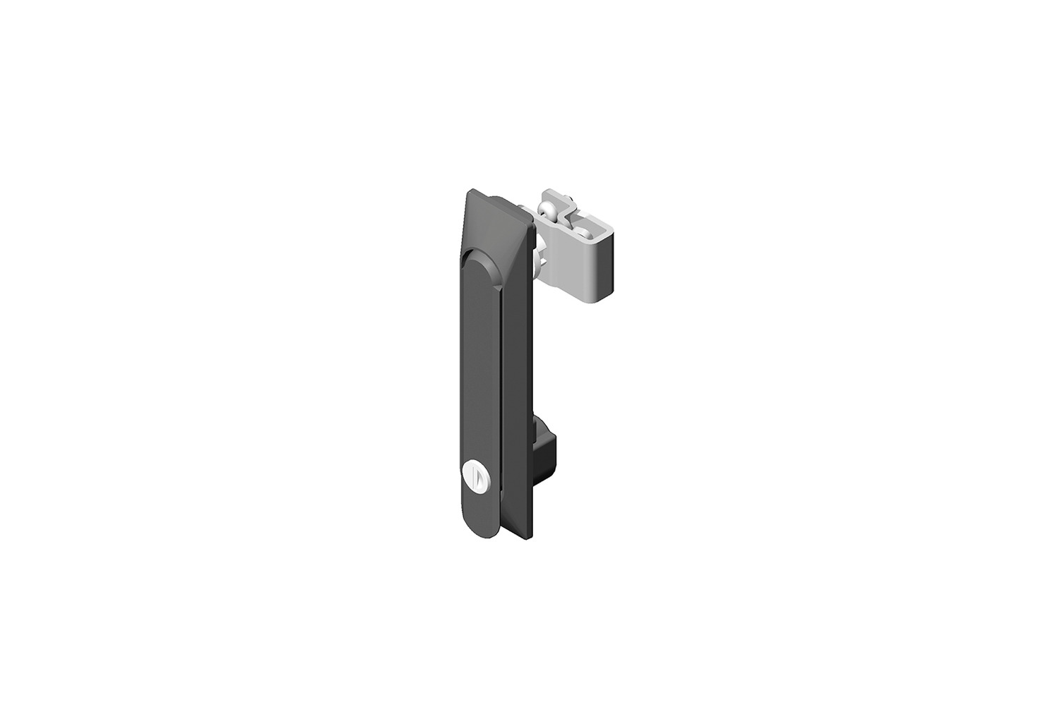 Latch Kit for Single Perforated Metal Front Door for ZetaFrame Cabinet