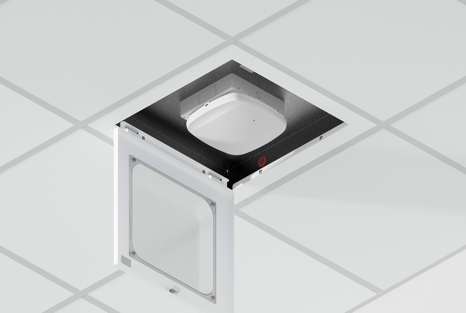 Oberon Wi-Tile Ceiling Enclosures 1047 - 1047-LTDOME-T - CPI