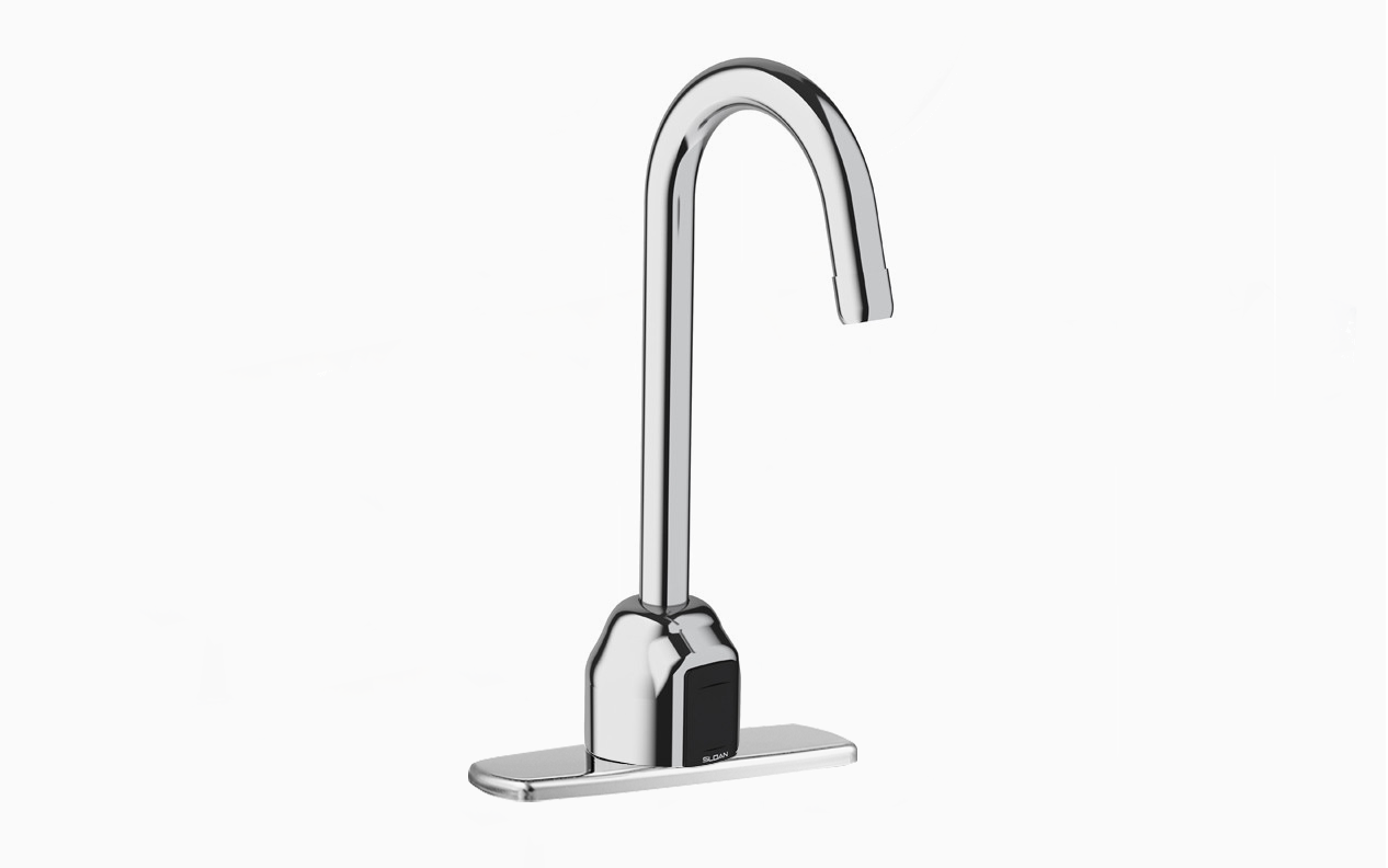 Sloan EBF-750-4-BAT-TEE-CP-1.0GPM-LAM-BAA-FCT