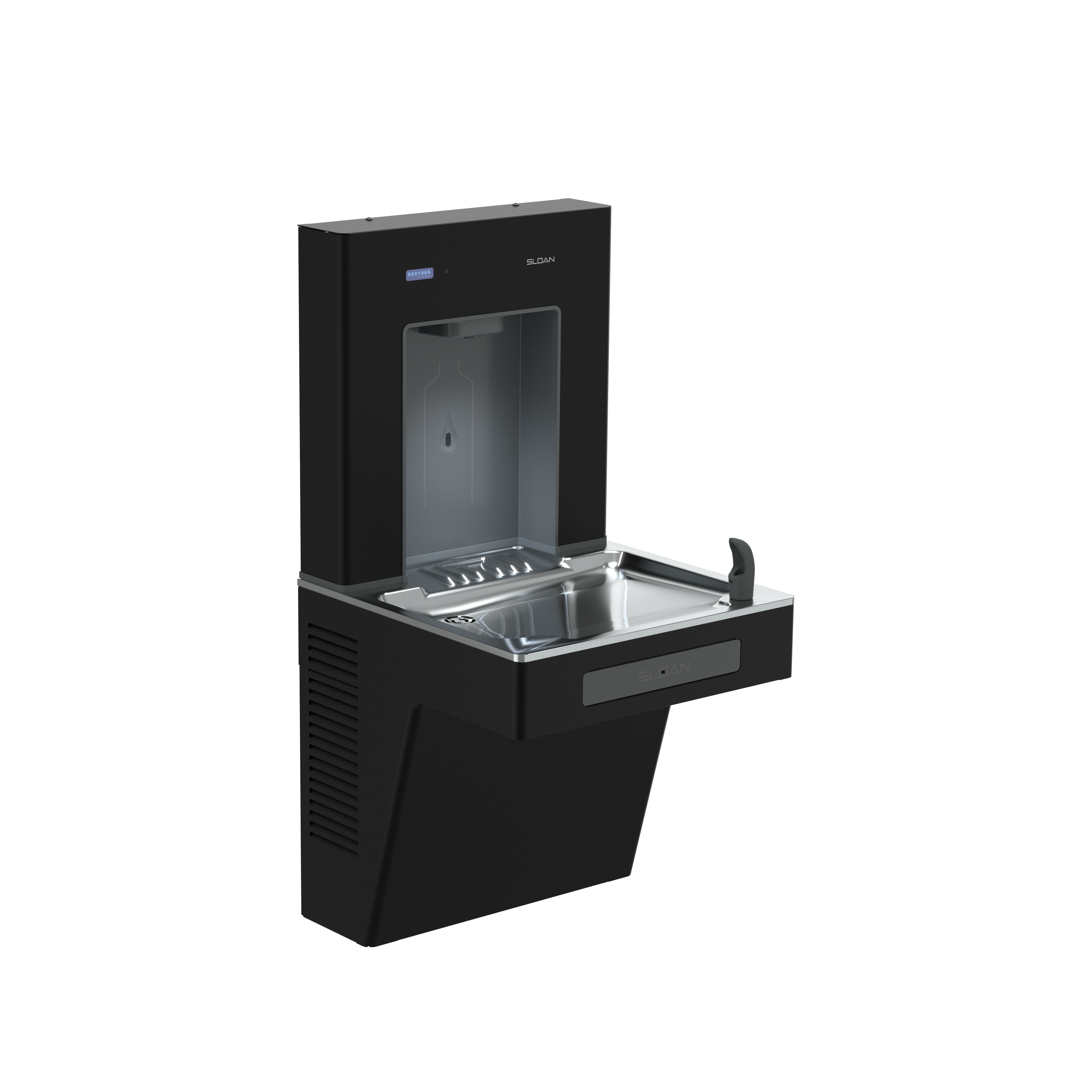 DRS110 | Sloan DropSpot™ On-wall Bottle Filler | Single-level Cooler