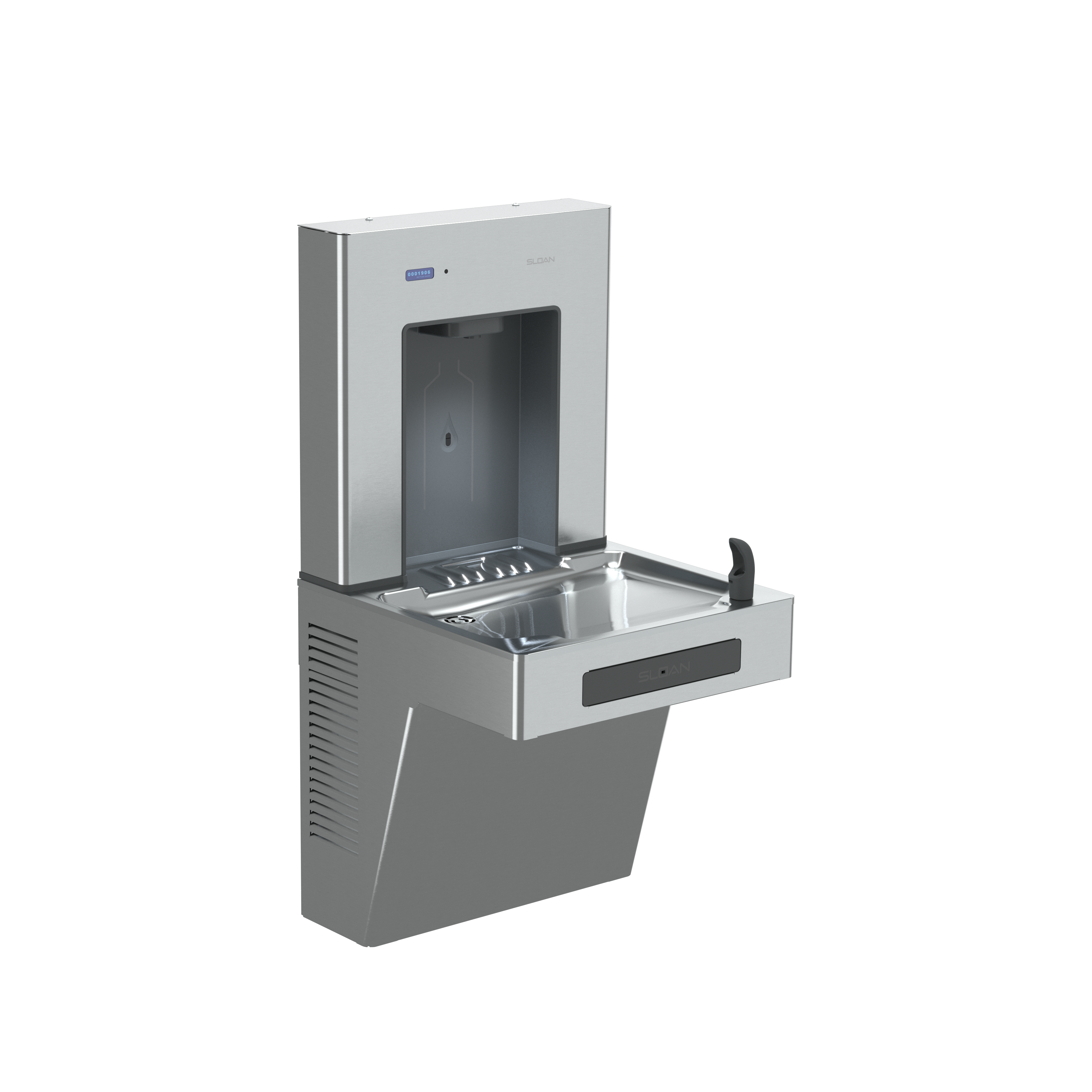 DRS120 | Sloan DropSpot On-wall Bottle Filler | Bi-level Cooler