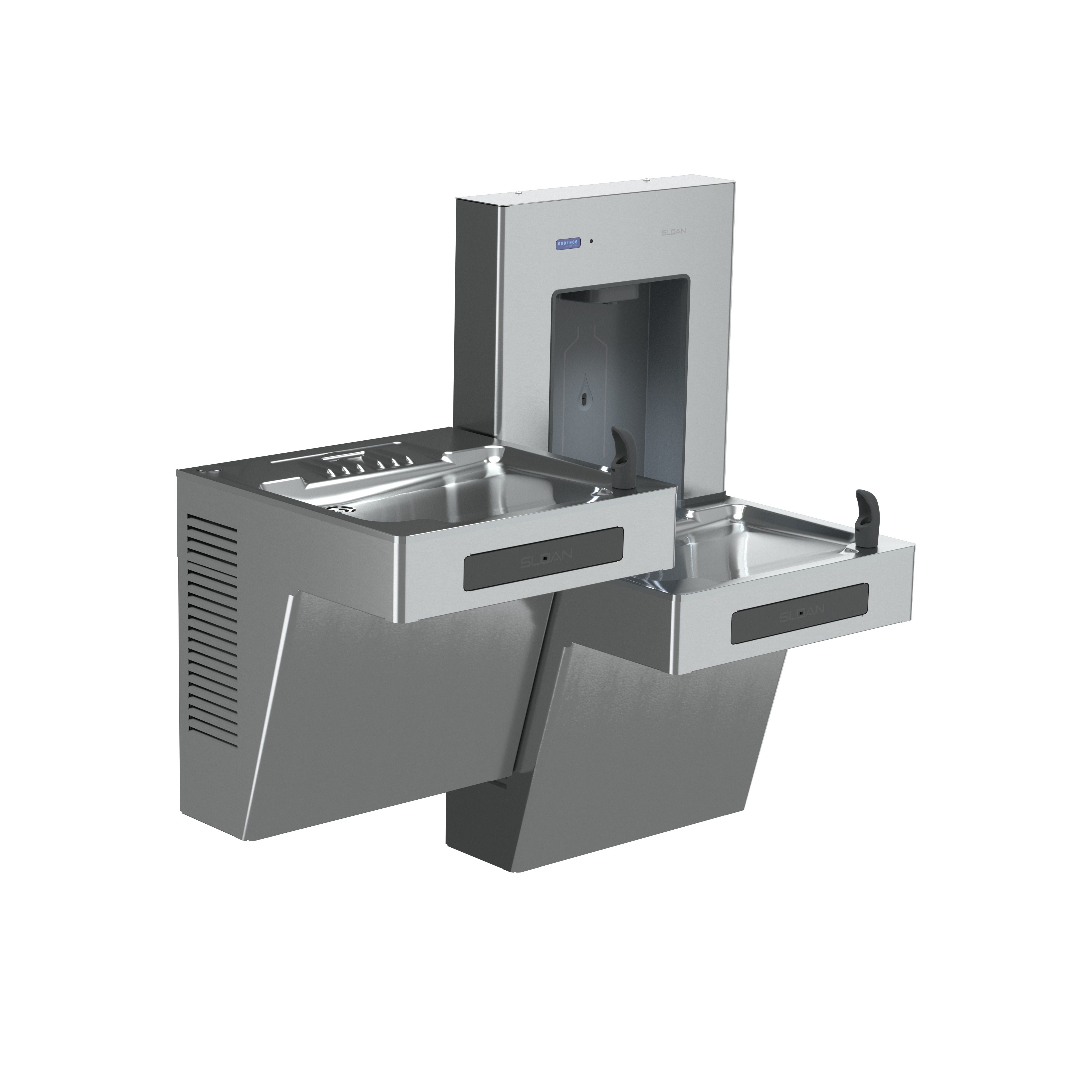 DRS120 | Sloan DropSpot On-wall Bottle Filler | Bi-level Cooler