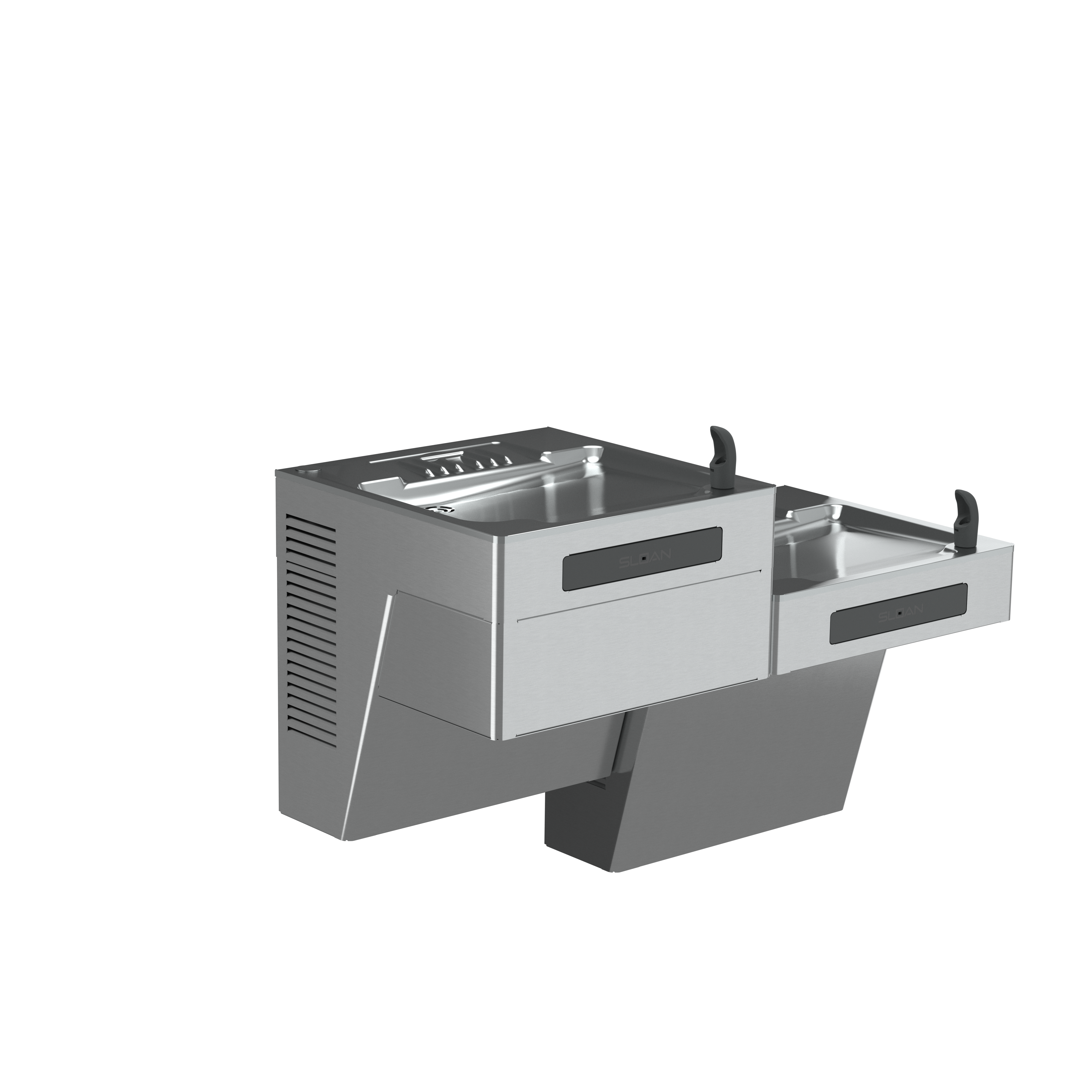 DRS120 | Sloan DropSpot On-wall Bottle Filler | Bi-level Cooler