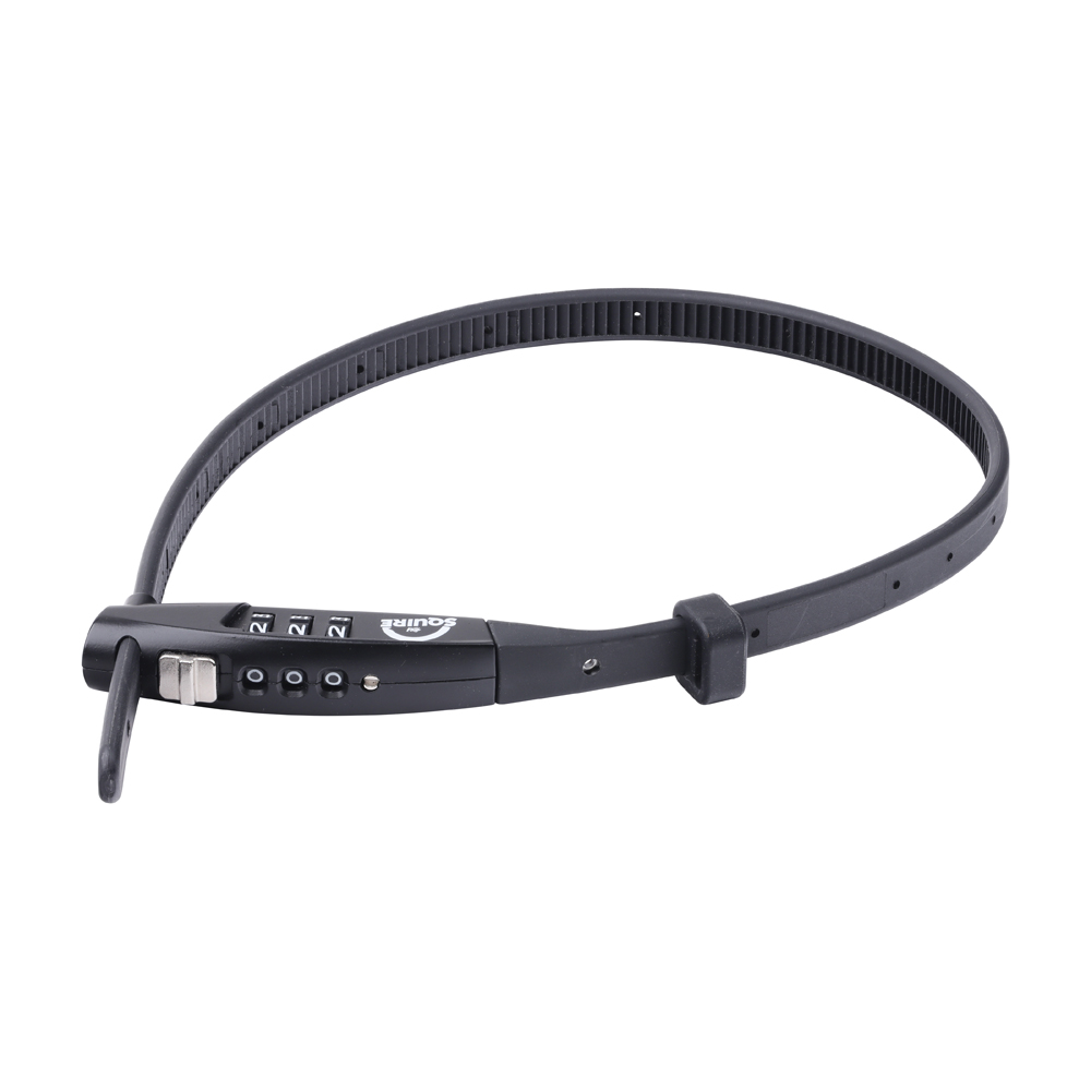 Ultra-Lightweight Zip-Tie Style Combination Bike Lock - STRAPLOK COMBI 10