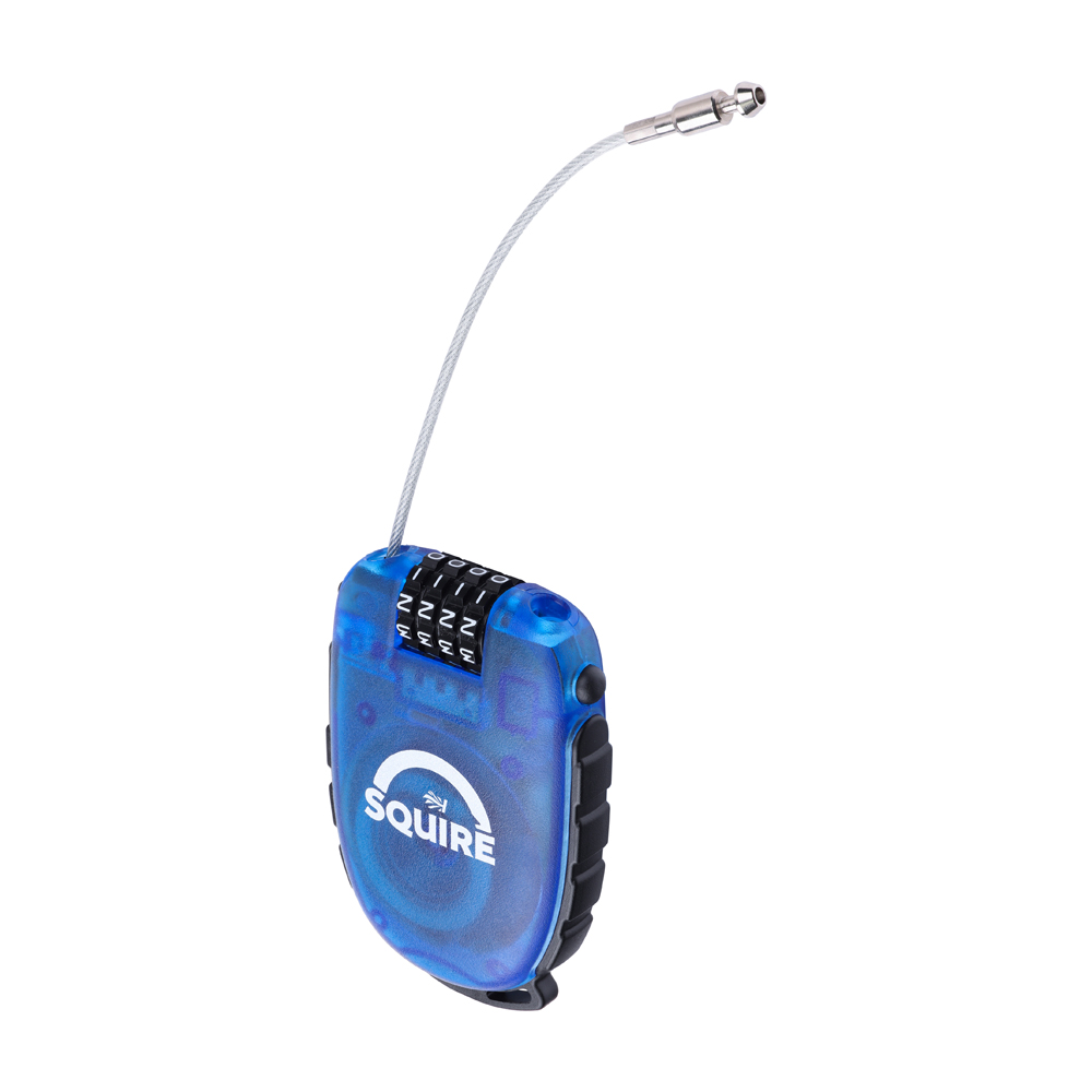 Ultra-Lightweight Retractable Combination Cable Bike Lock - RETRAC MAX