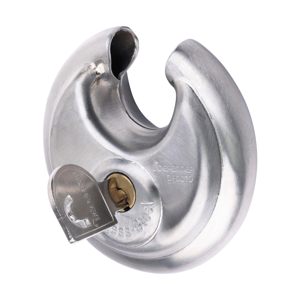 Defender Disc Style Padlock  - DFDC70