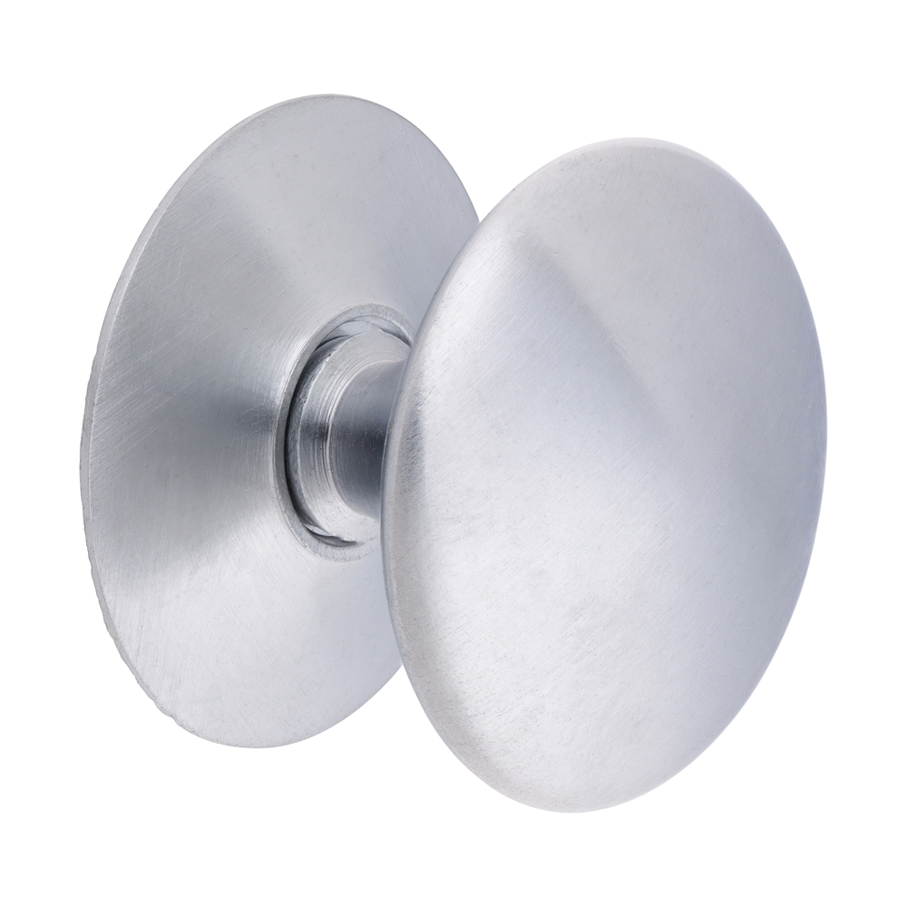 Victorian Cupboard Knobs - Satin Chrome