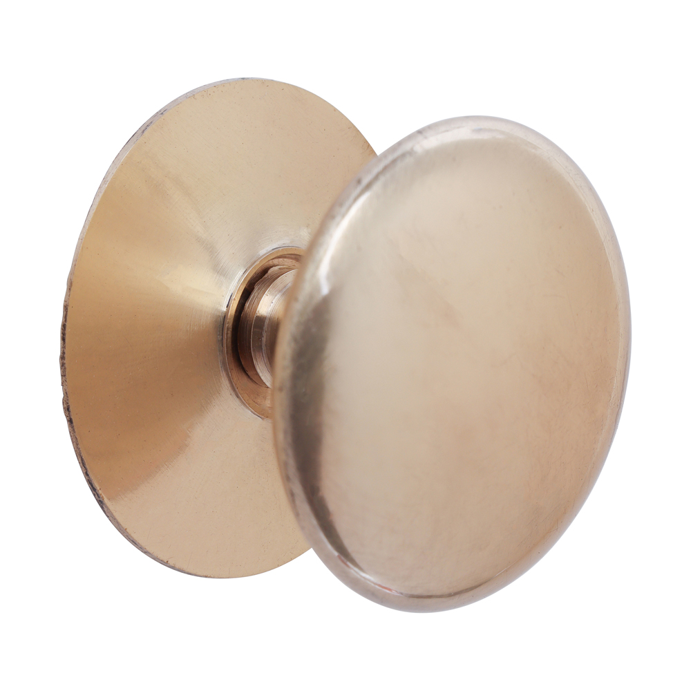 Victorian Cupboard Knobs - Electro Brass