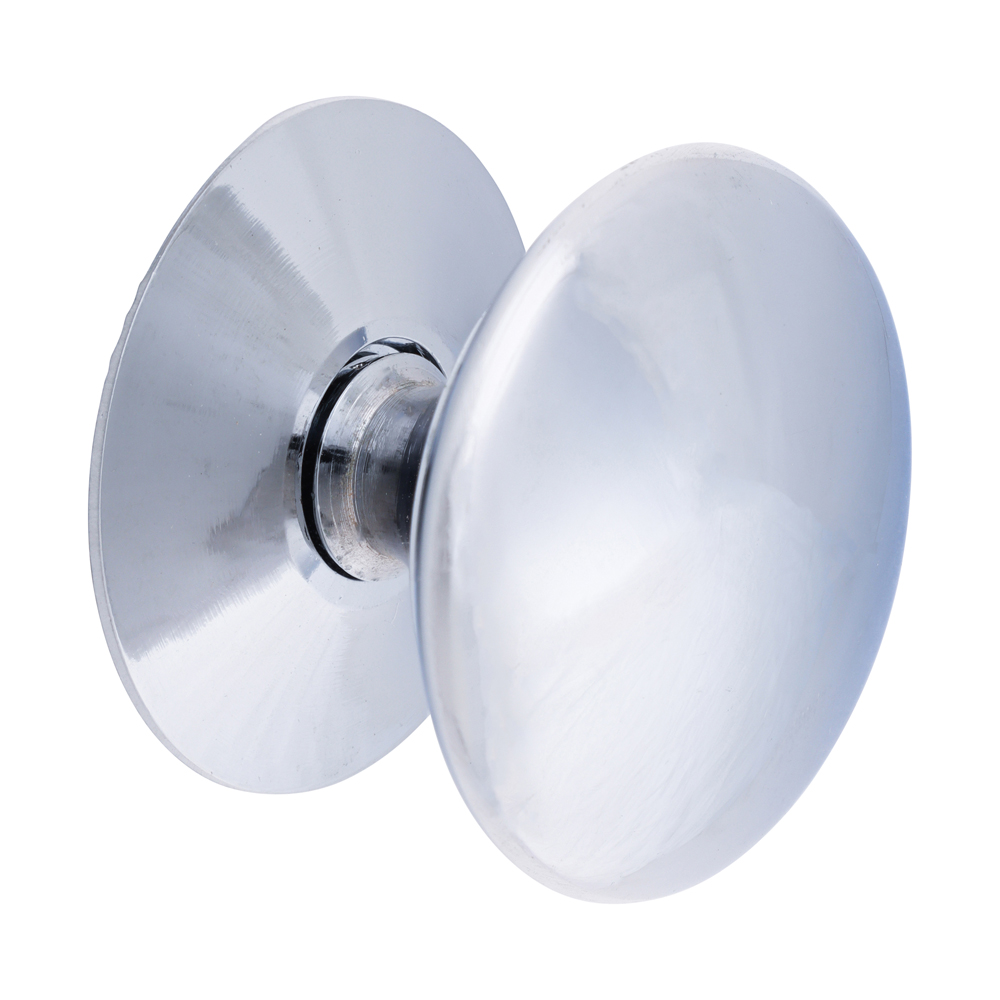 Victorian Cupboard Knobs - Polished Chrome