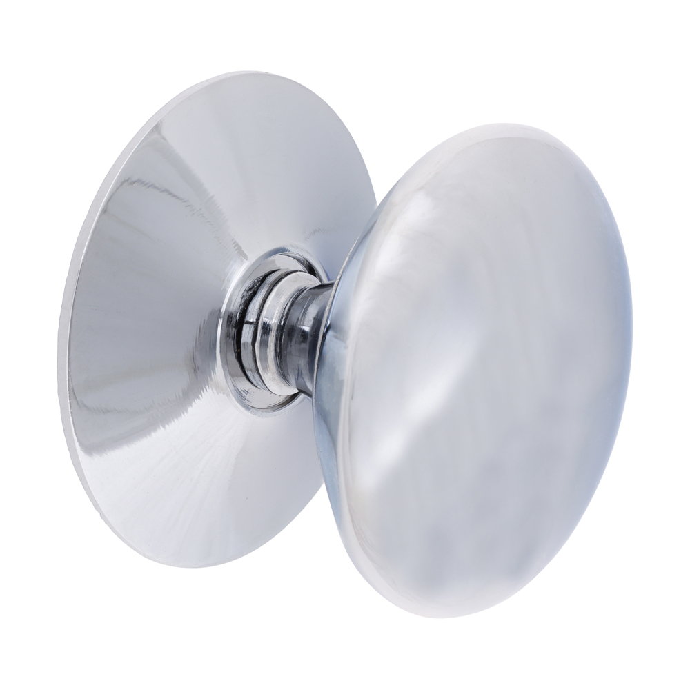 Victorian Cupboard Knobs - Polished Chrome