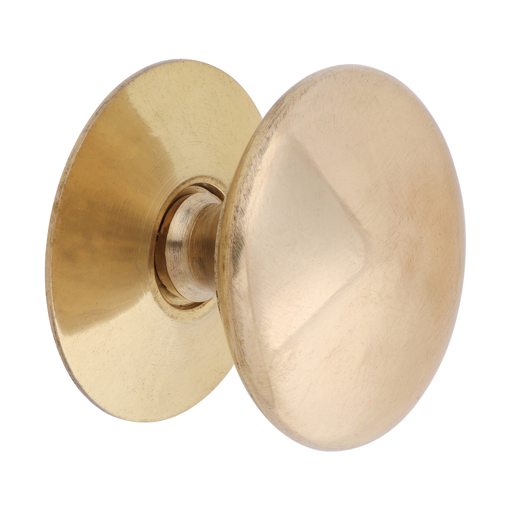 Victorian Cupboard Knobs - Electro Brass