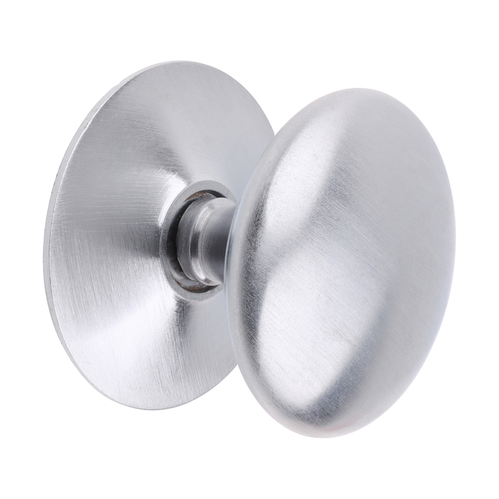 Victorian Cupboard Knobs - Satin Chrome