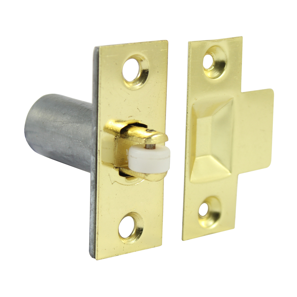 Adjustable Roller Catches - Electro Brass