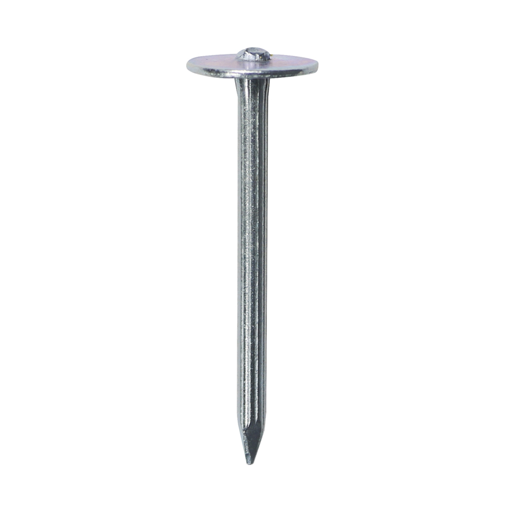 Masonry Nails - Mickey - Fixed Washer - Zinc