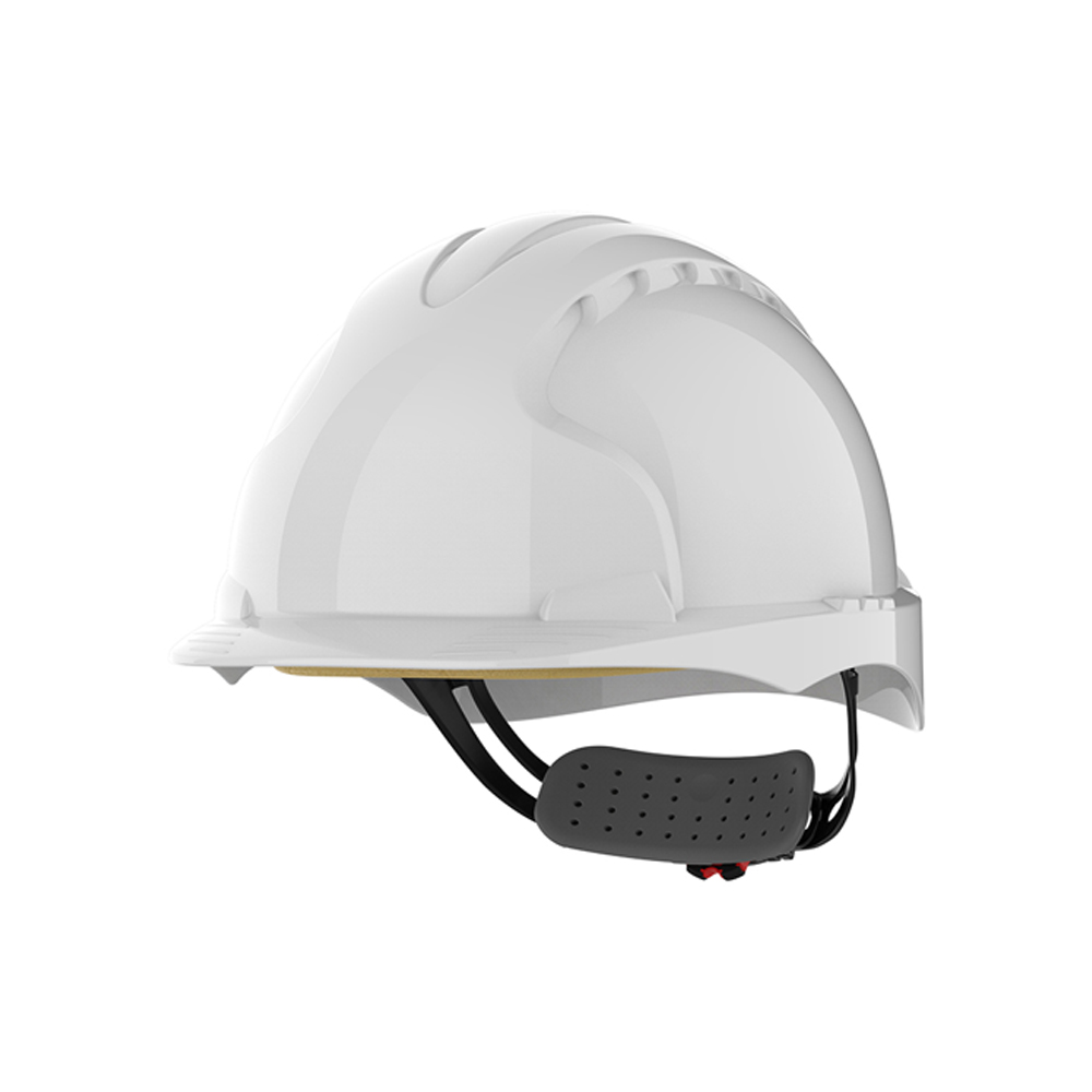 EVO®3 Safety Helmet - Wheel Ratchet - Vented - White